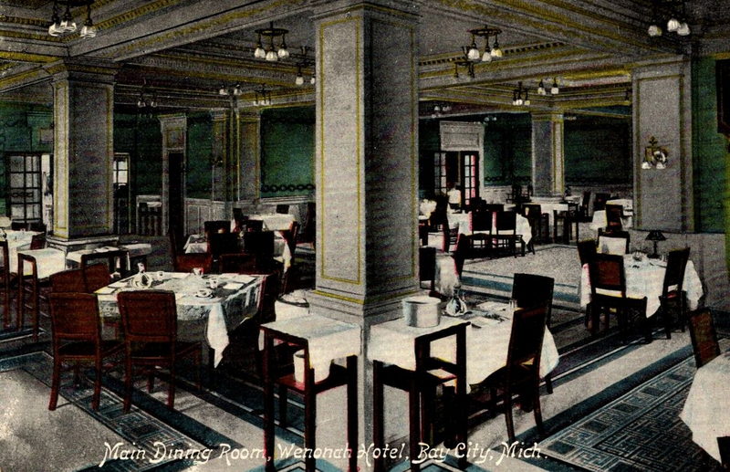 Wenonah Hotel - Vintage Postcard